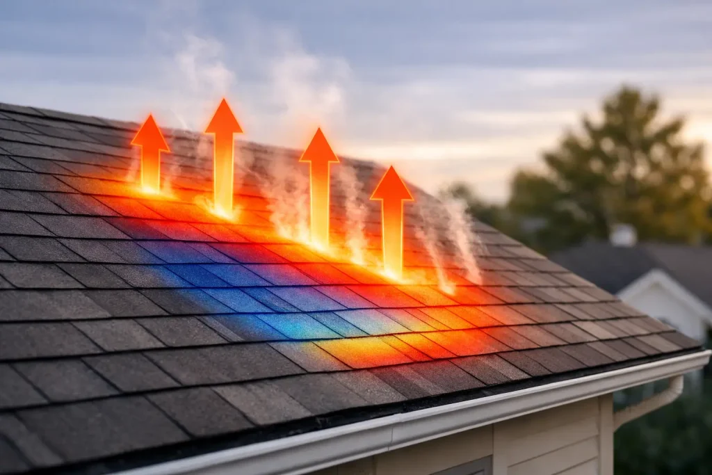 How Much Heat Is Lost Through the Roof?