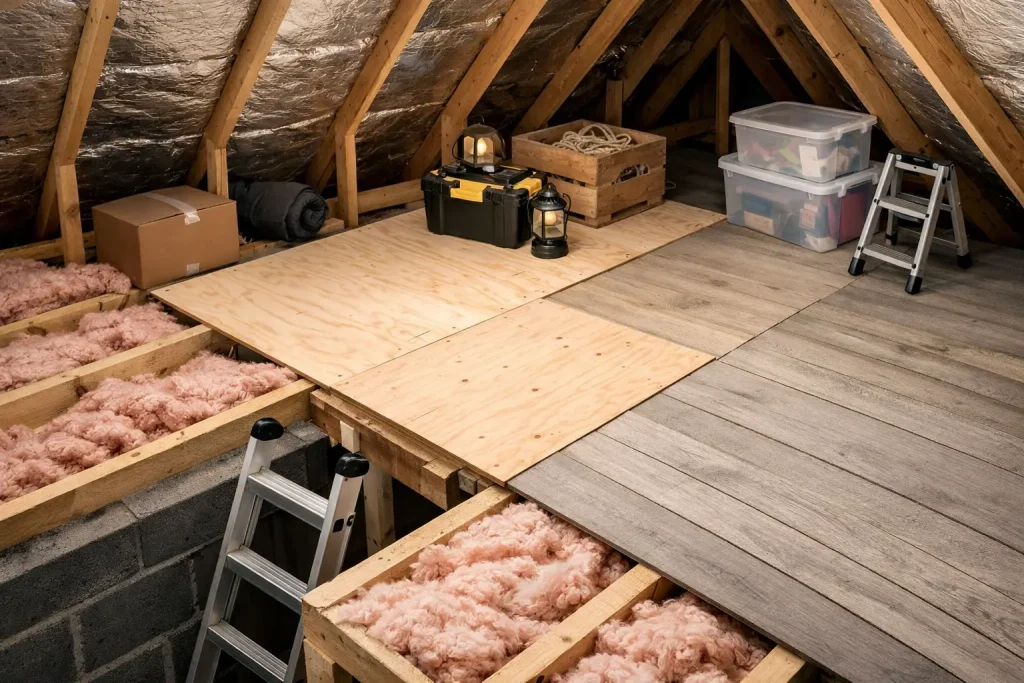 Loft Storage Boarding Options Explained