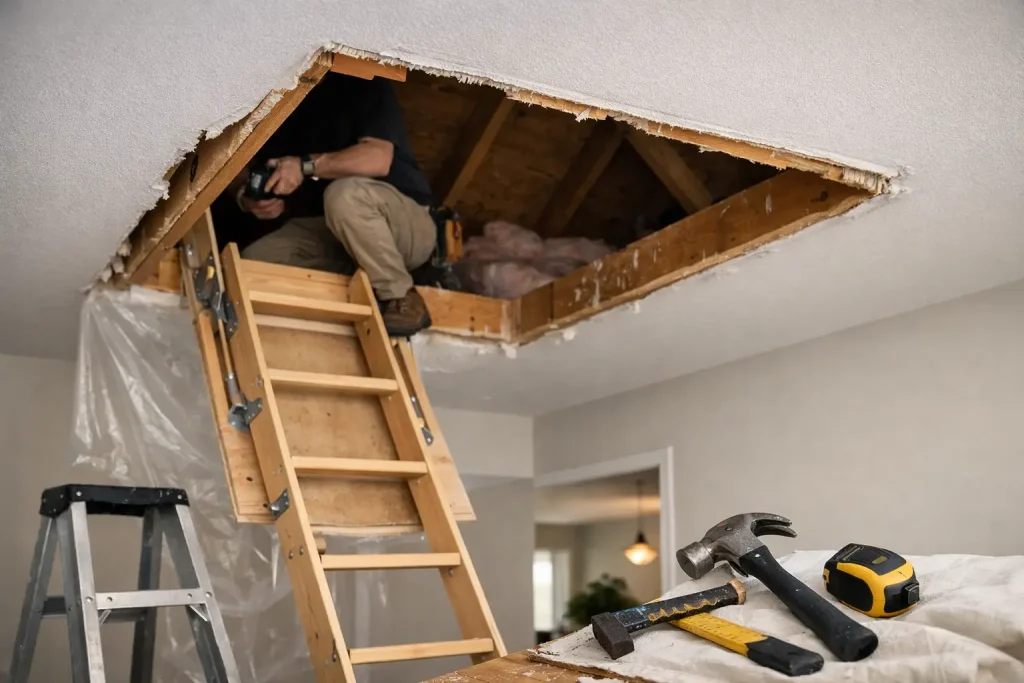 Should You Widen Loft Hatch Opening?