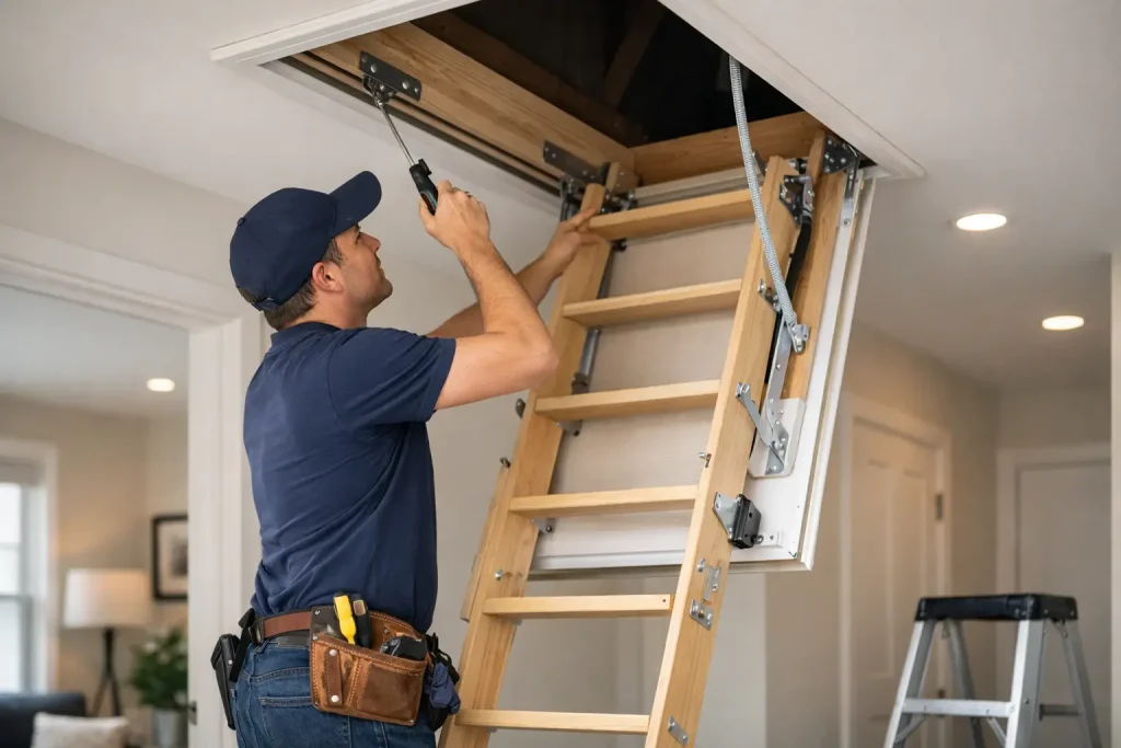 Bedford Loft Ladder Installation Explained