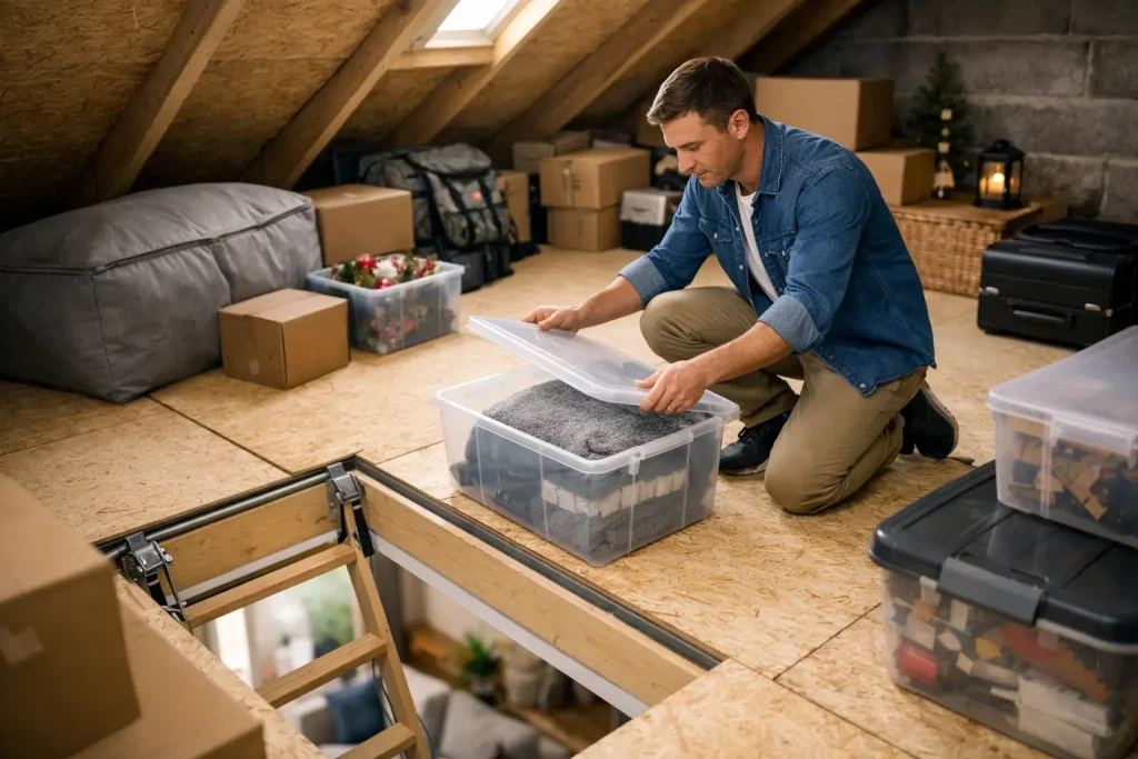 How Loft Boarding Saves Space at Home