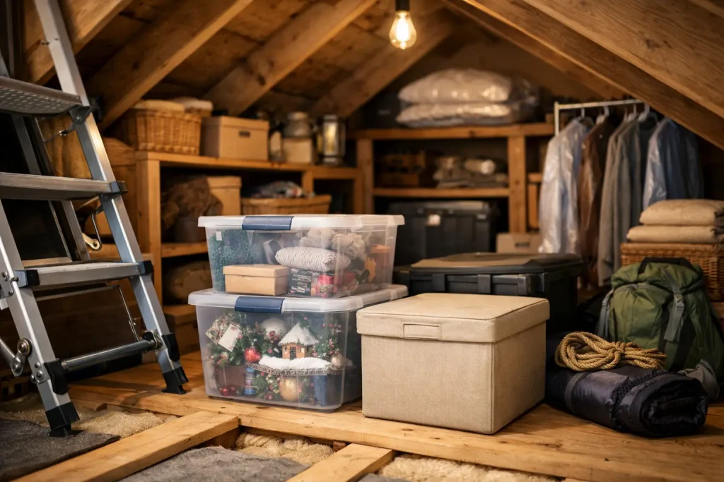 Safe Attic Storage Solutions That Last