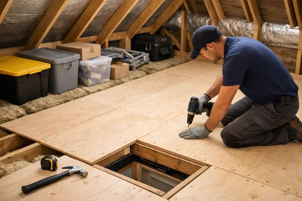 What Attic Storage Boarding Services Should Include
